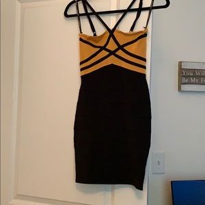 Bebe - sexy mini dress.